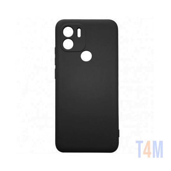 Silicone Case with Camera Shield for Xiaomi Redmi A1 Plus Black